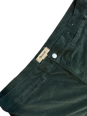 Madewell Emmett Wide Leg Pant In Corduroy Welt Pocket Edition Women’s SZ 33